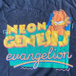 NWT Garfield Graphic Tee L D86